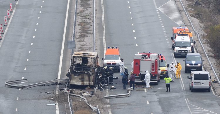 Bugarska, autobus, nesreća