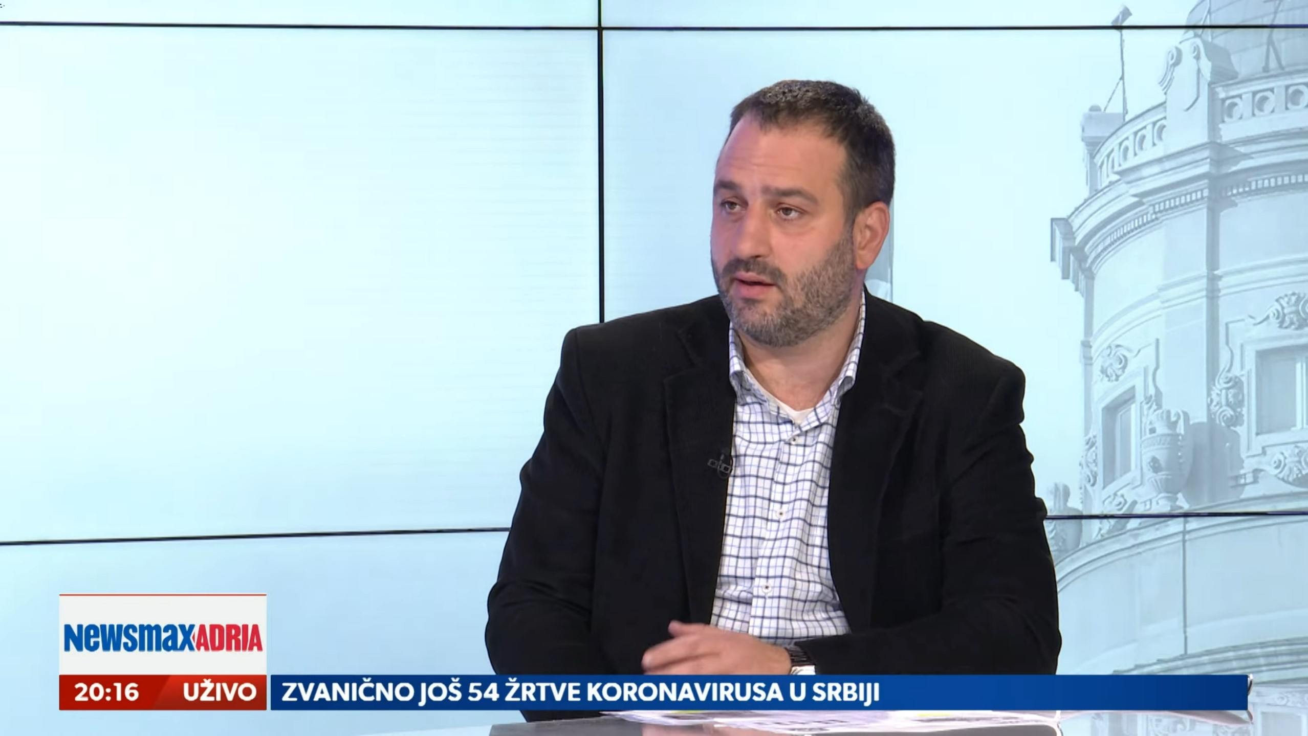 Igor Novaković, DIREKTOR ISTRAŽIVANJA ISAC FOND, gost, emisija Pregled dana Newsmax Adria