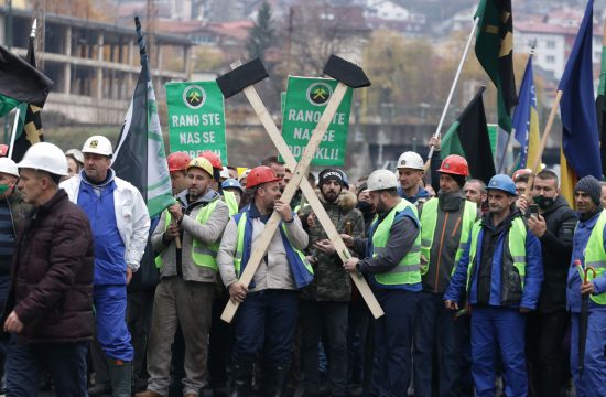 Rudari, protest, Sarajevo, Federacija BiH, Vlada