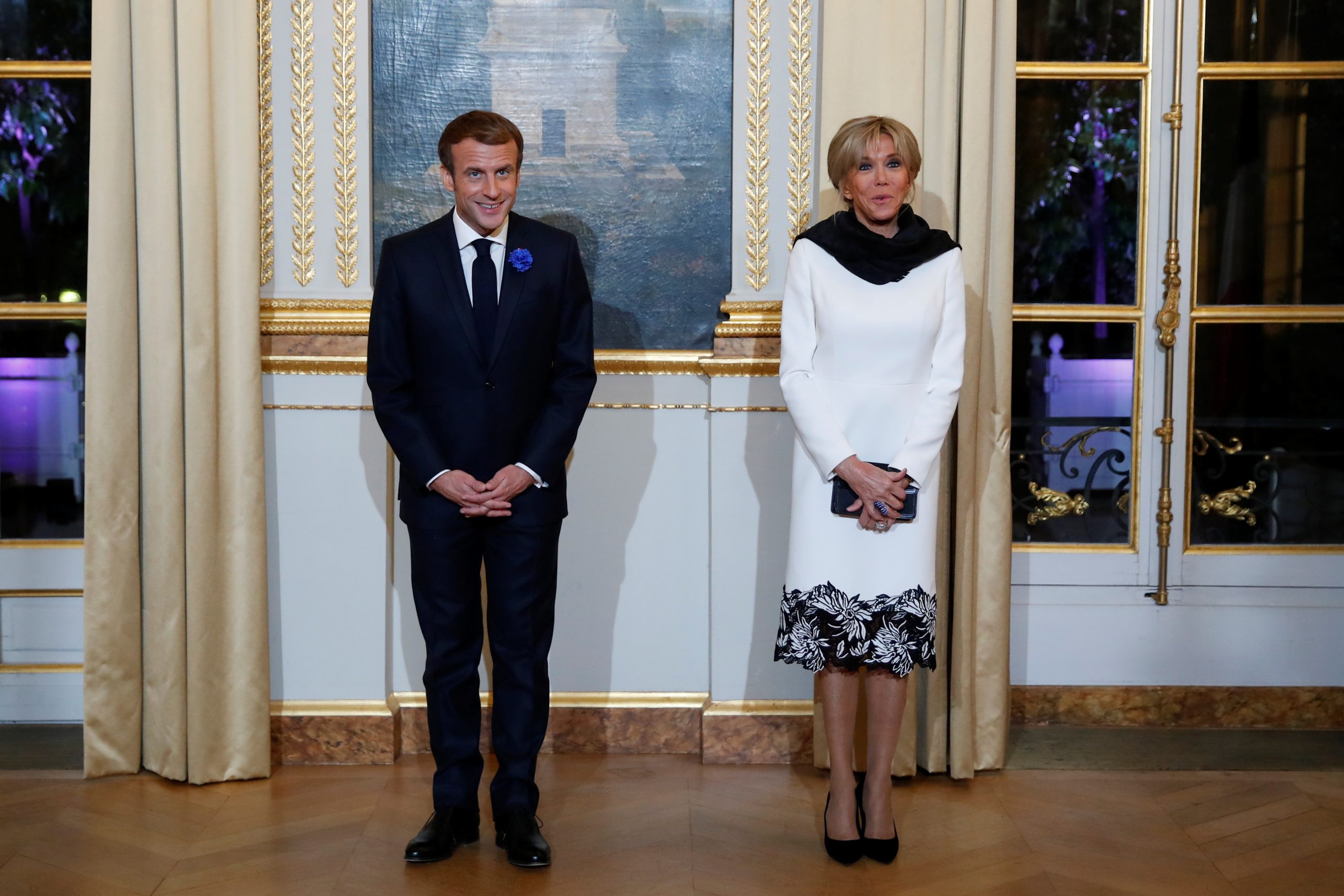 Emanuel Makron i Brižit Makron Emmanuel Macron Brigitte Macron