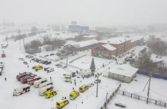 Eksplozija u rudniku Listvijaznjaja, Rusija