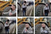 Napadač na aktiviste na Novom mostu u Šapcu