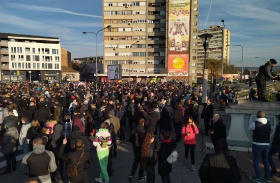 Kragujevac blokada, protest,