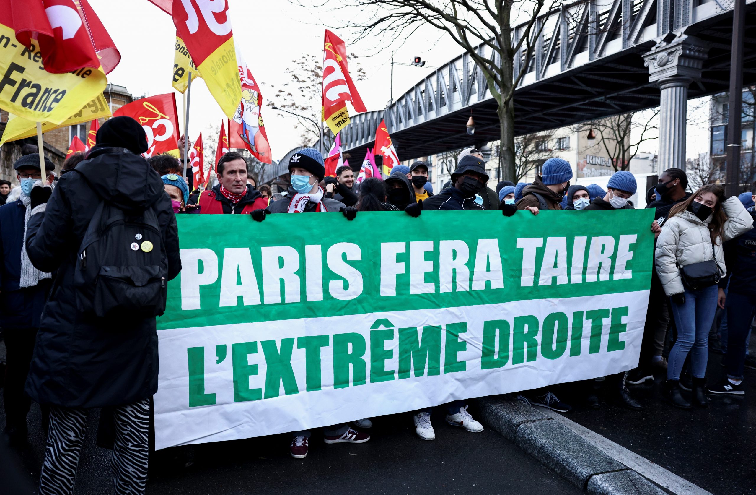 Pariz, Francuska, protest, Zemur