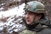 Zelenski u rovovima sa ukrajinskim vojnicima