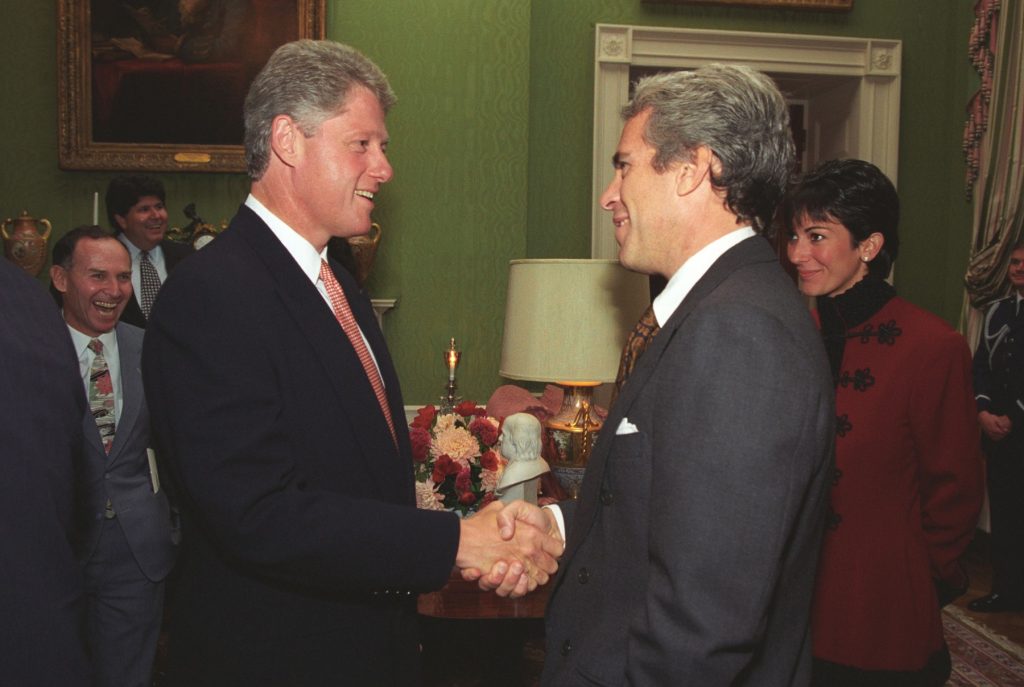 Bil Klinton i Džefri Epstajn