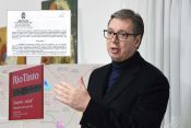 Aleksandar Vučić, Rio Tinto, dokument, rešenje, kombo