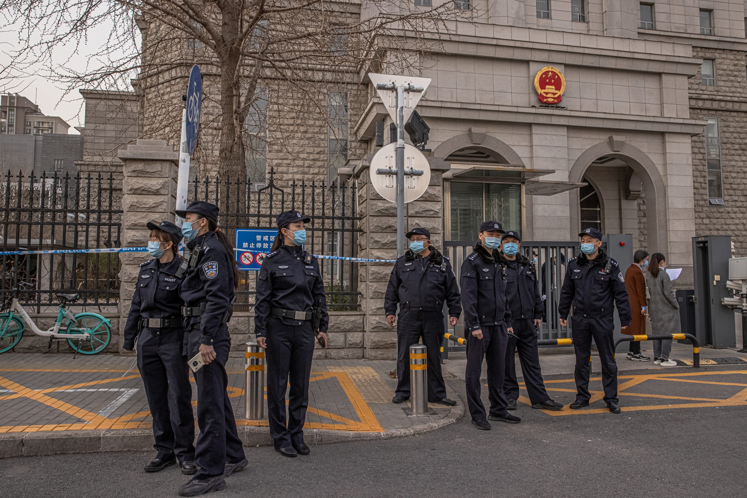 Kineska policija i novinari