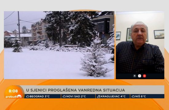 Vanredno u Sjenici zbog snega: Nova vlast, stare muke