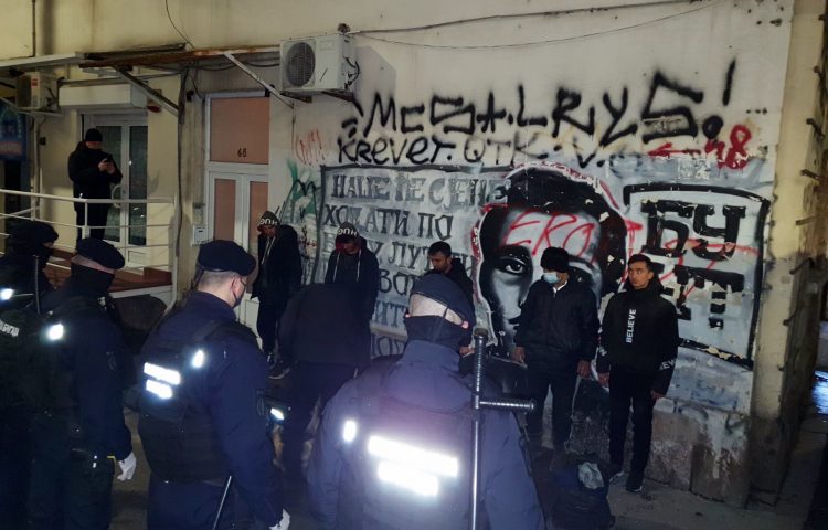 Beograd, Izmeštanje iregularnih migranata, migranti, policija