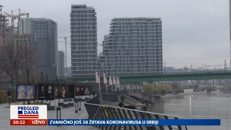 Beograd na vodi, Dug 100 miliona, prilog, emisija Pregled dana Newsmax Adria