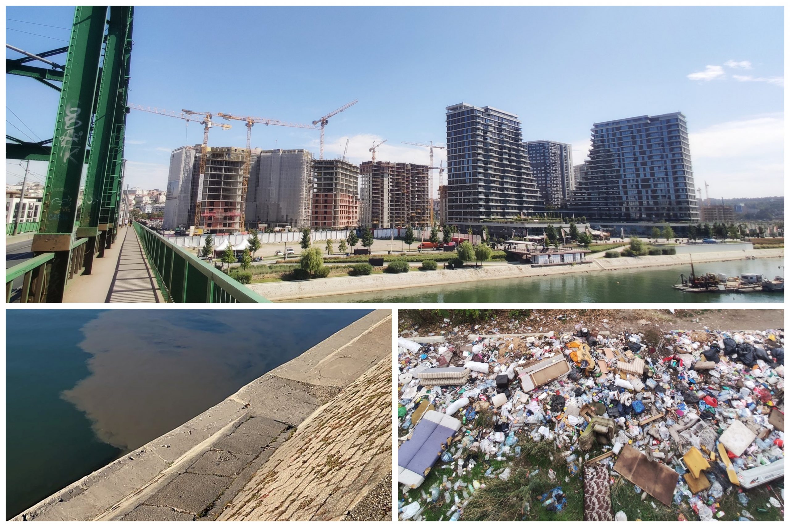 Beograd na vodi, kanalizacija, smeće, djubre, đubre