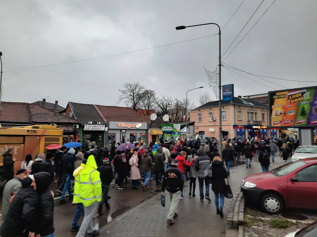 Kragujevac Ekoloski protest blokada