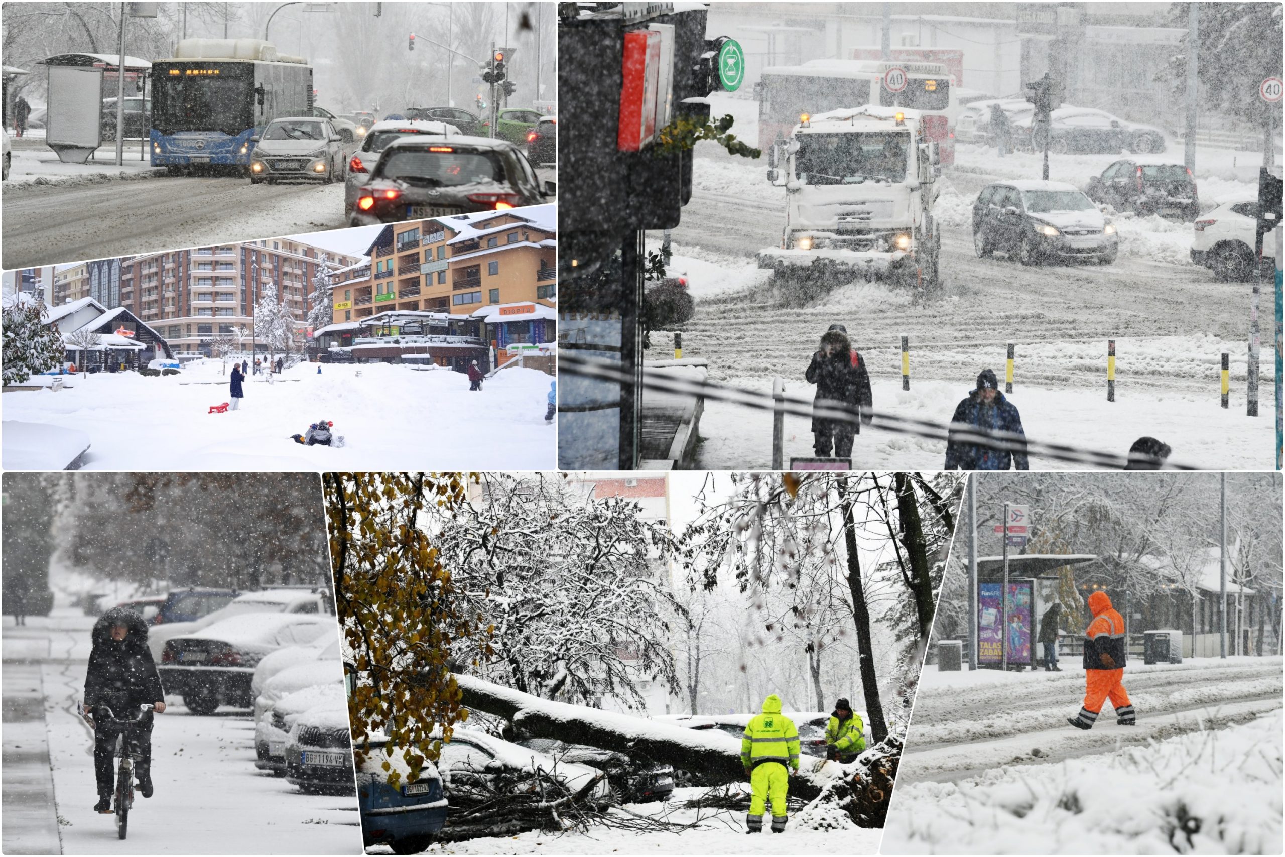 Sneg u Srbiji