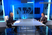 Aleksandar Stanković i Zoran Kesić u emisiji Nedjeljom u 2 FOTO: Screenshot / HRT