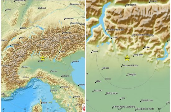 Italija, zemljotres