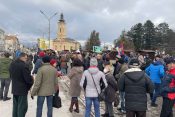 Gornji Milanovac Ekološki ustanak, protest, okupljeni ljudi, protest protiv Rio Tina, Rio Tino