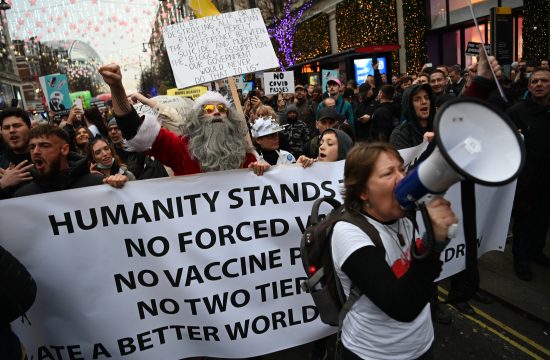 London, protest, kovid, koronavirus