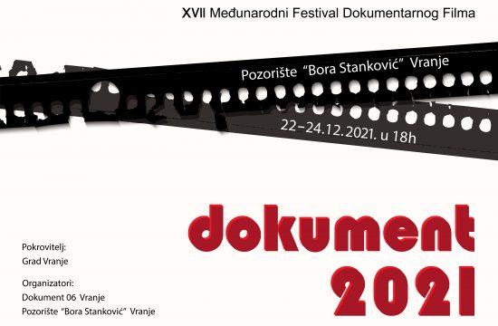 17. međunarodni festival dokumentarnog filma "Dokument 2021" Vranje