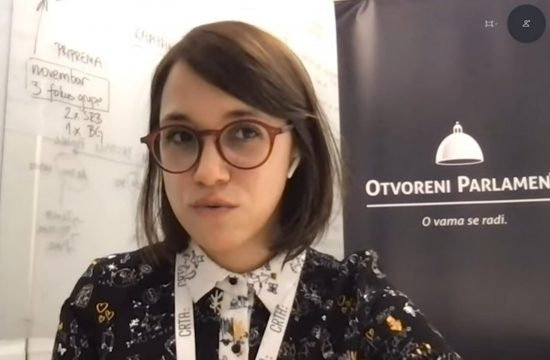 Tamara Branković, otvoreni parlament, emisija Među nama, Medju nama Nova S