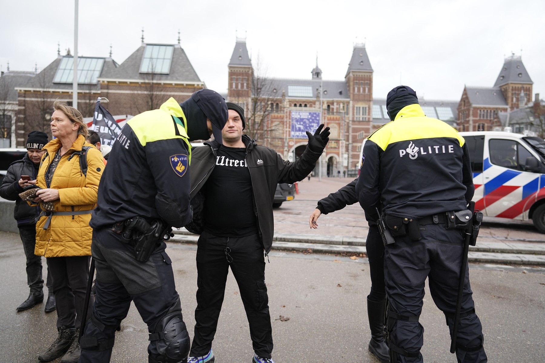 Amsterdam protest