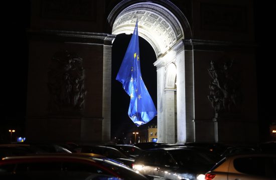 Pariz, Francuska, zastava, EU
