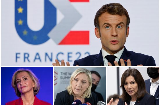 Emanuel Makron, Valeri Pekres, Marin Le Pen i Ana Hidalgo