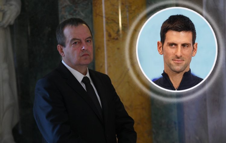 Ivica Dacic i Novak Djokovic