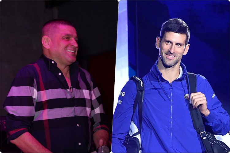 Baja Mali Knindza i Novak Djokovic