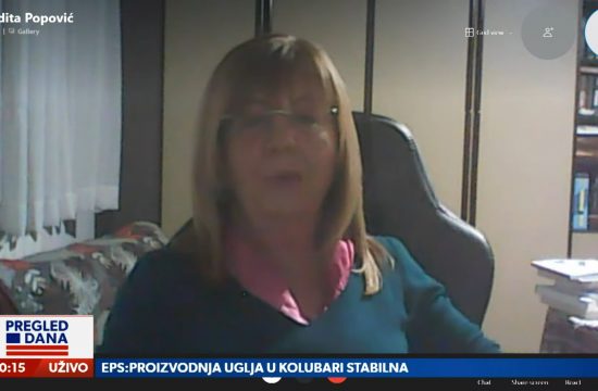 Judita Popović, Članica Saveta REM-a, gost, gošća, emisija Pregled dana Newsmax Adria