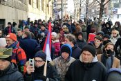 Ekološki ustanak - protest ispred zgrade Vlade Srbije