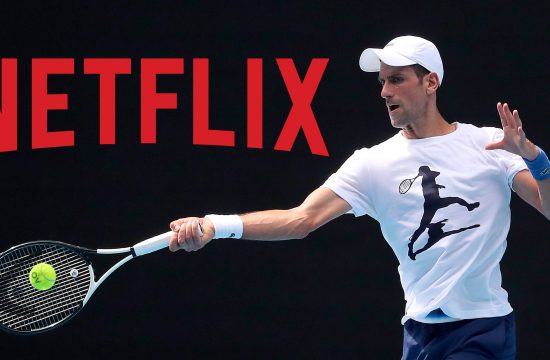 Novak Đoković Novak Djokovic Netflix, Netfliks, logo, znak