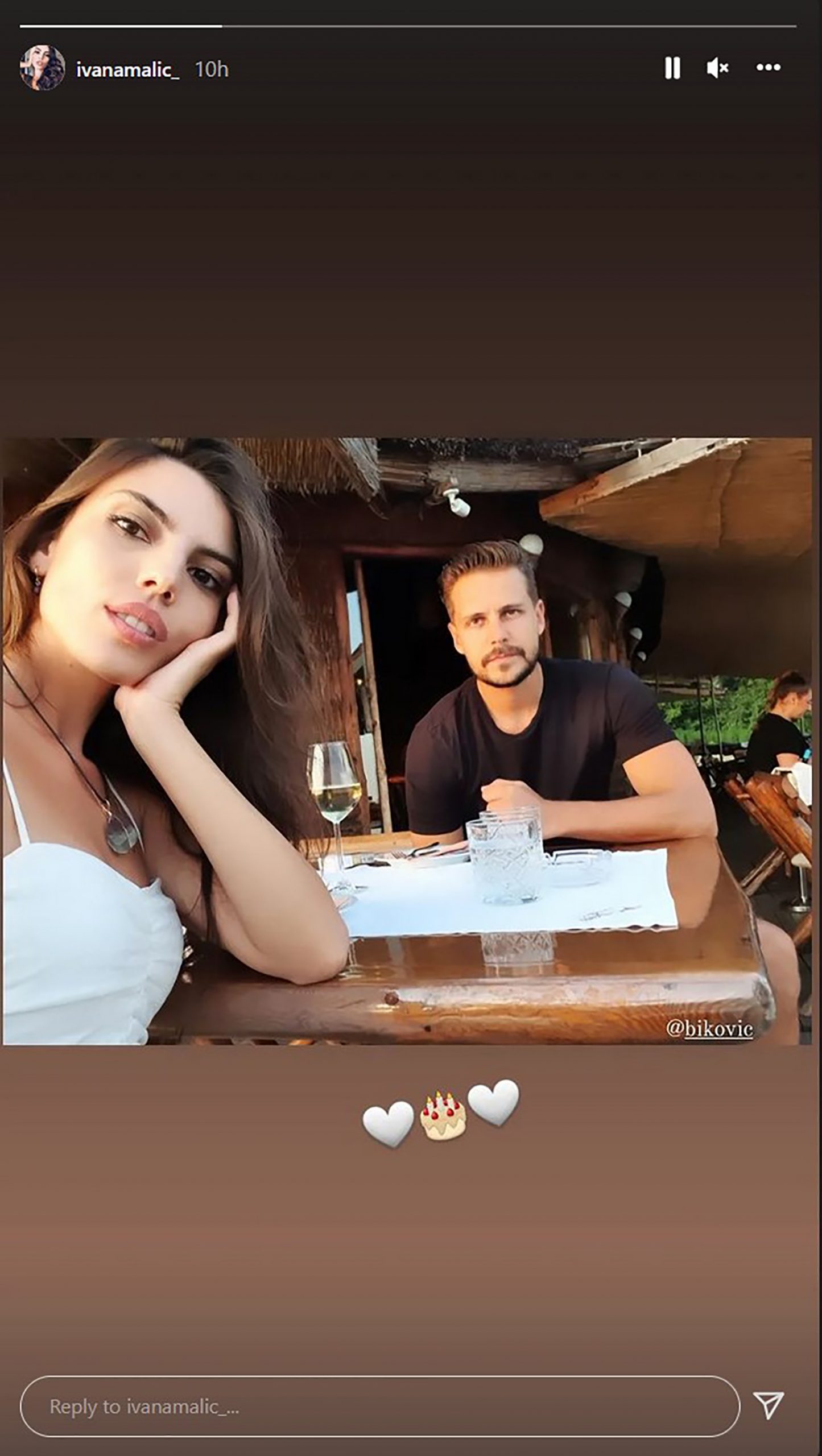 Ivana Malic i Milos Bikovic