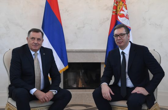 Milorad Dodik i Aleksandar Vucic