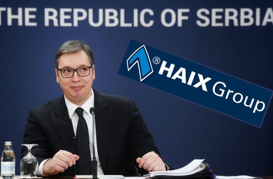 Aleksandar Vučić i Haix Group, Haiks grup
