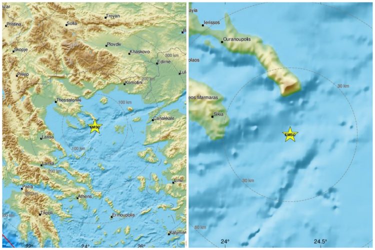 Grčka, zemljotres