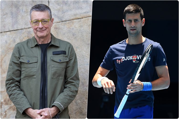 Srdjan Dragojevic i Novak Djokovic