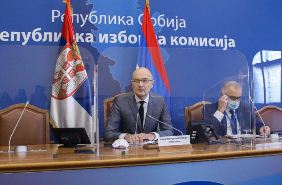 Konferencija za novinare Republicke izborne komisije RIK