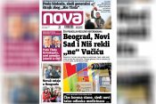 Nova, naslovna za utorak, 18. januar 2022. broj 171, dnevne novine Nova, dnevni list Nova Nova.rs