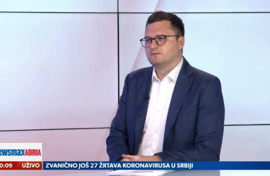 Raša Nedeljkov, CRTA, gost, emisija Pregled dana Newsmax Adria