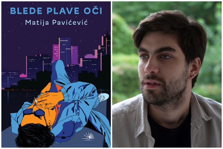 Pisac Matija Pavićević, autor romana "Blede Plave Oči"