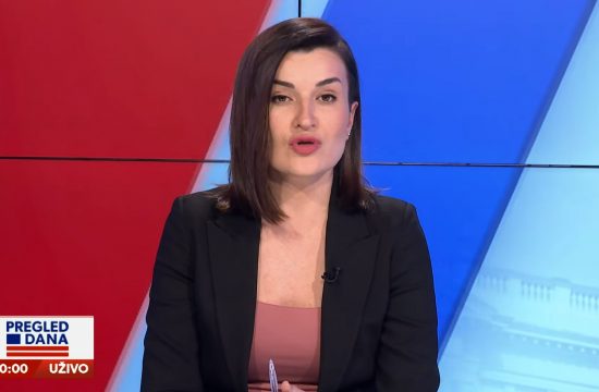 Jelena Obućina, emisija Pregled dana Newsmax Adria