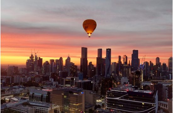 Balon Melburn letenje