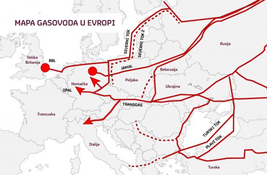 Mapa, gas, gasovod, Evropa Grafika