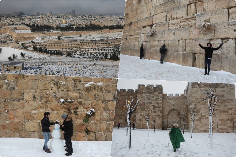 Izrael sneg