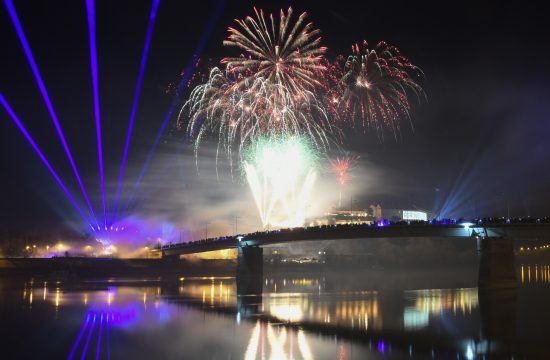 Docek Nove godine 2022 Novi Sad