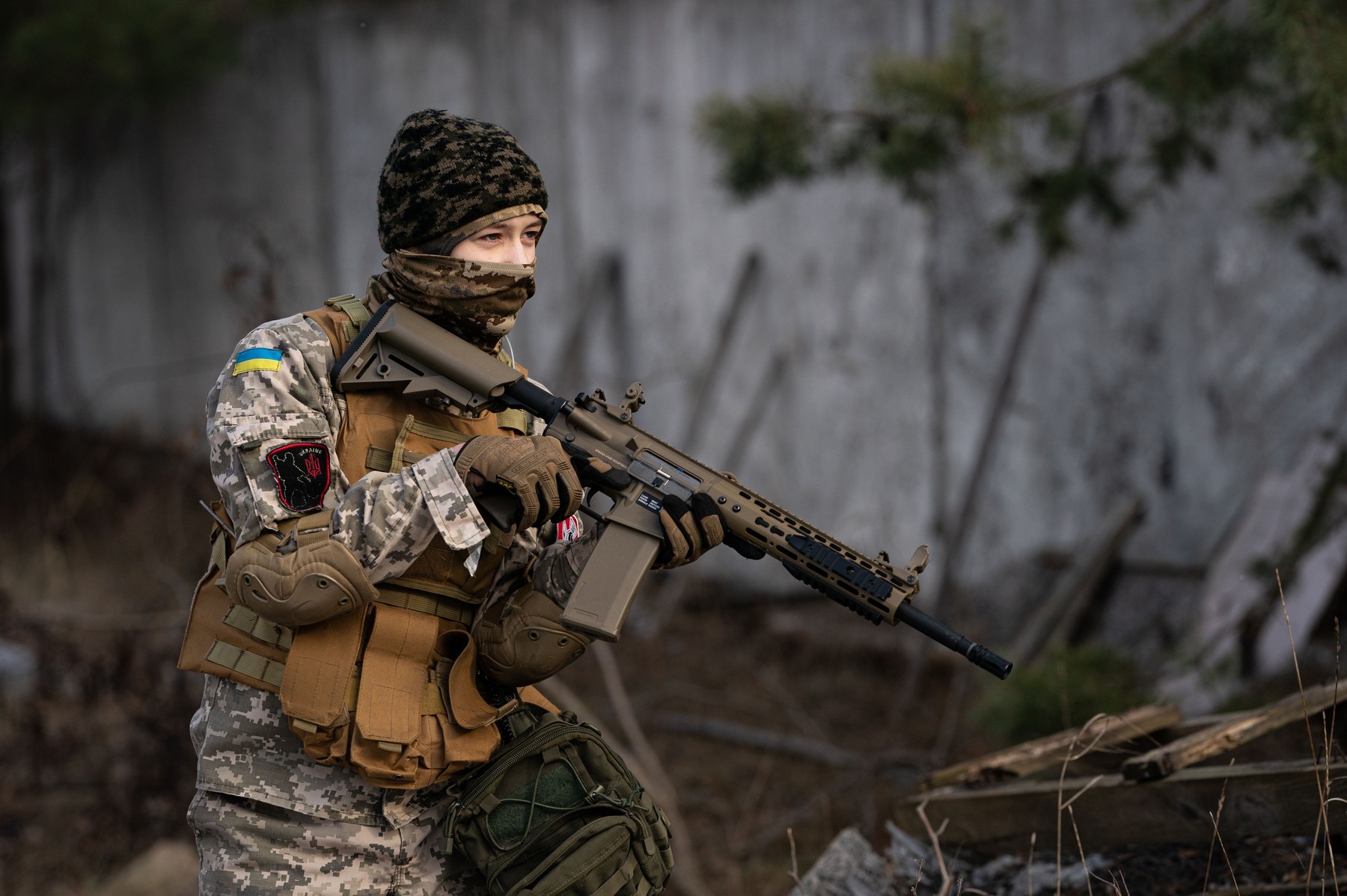 Ukrajina vojska zene