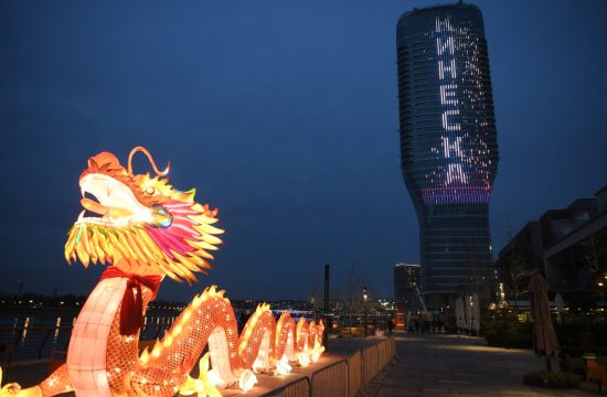 Kinseski festival svetlosti. Kineska Nova godina, Beograd na vodi, kula Beograd, lampioni, obeležavanje Kineske Nove godine