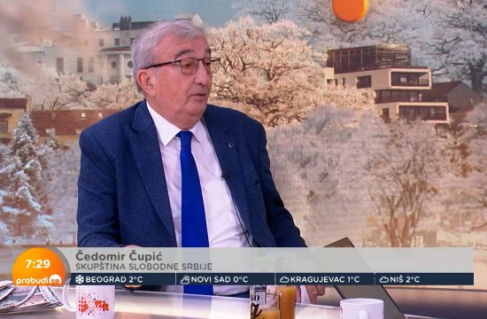 Čupić: Srbiju čine pristojni ljudi, ali je sada otpad dominantan