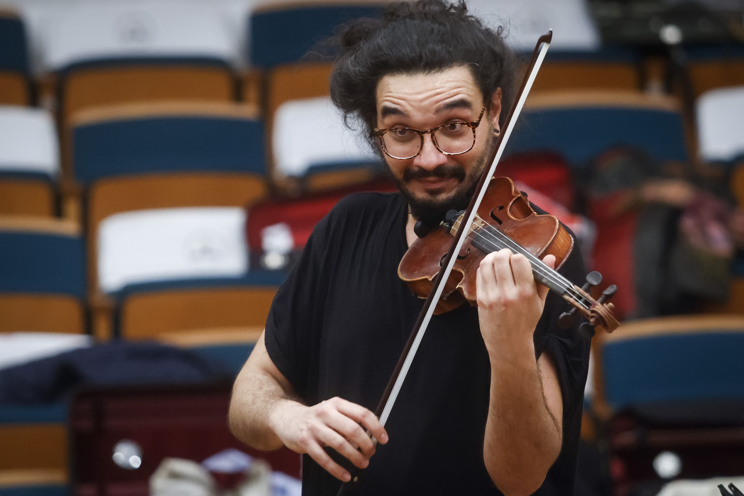 Nemanja Radulovic violinista proba Beogradska filharmonija